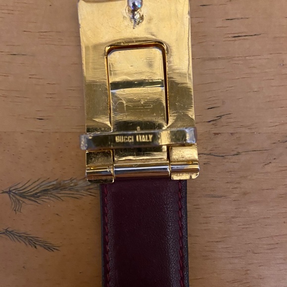 GUCCI BELT VINTAGE - Picture 8 of 13